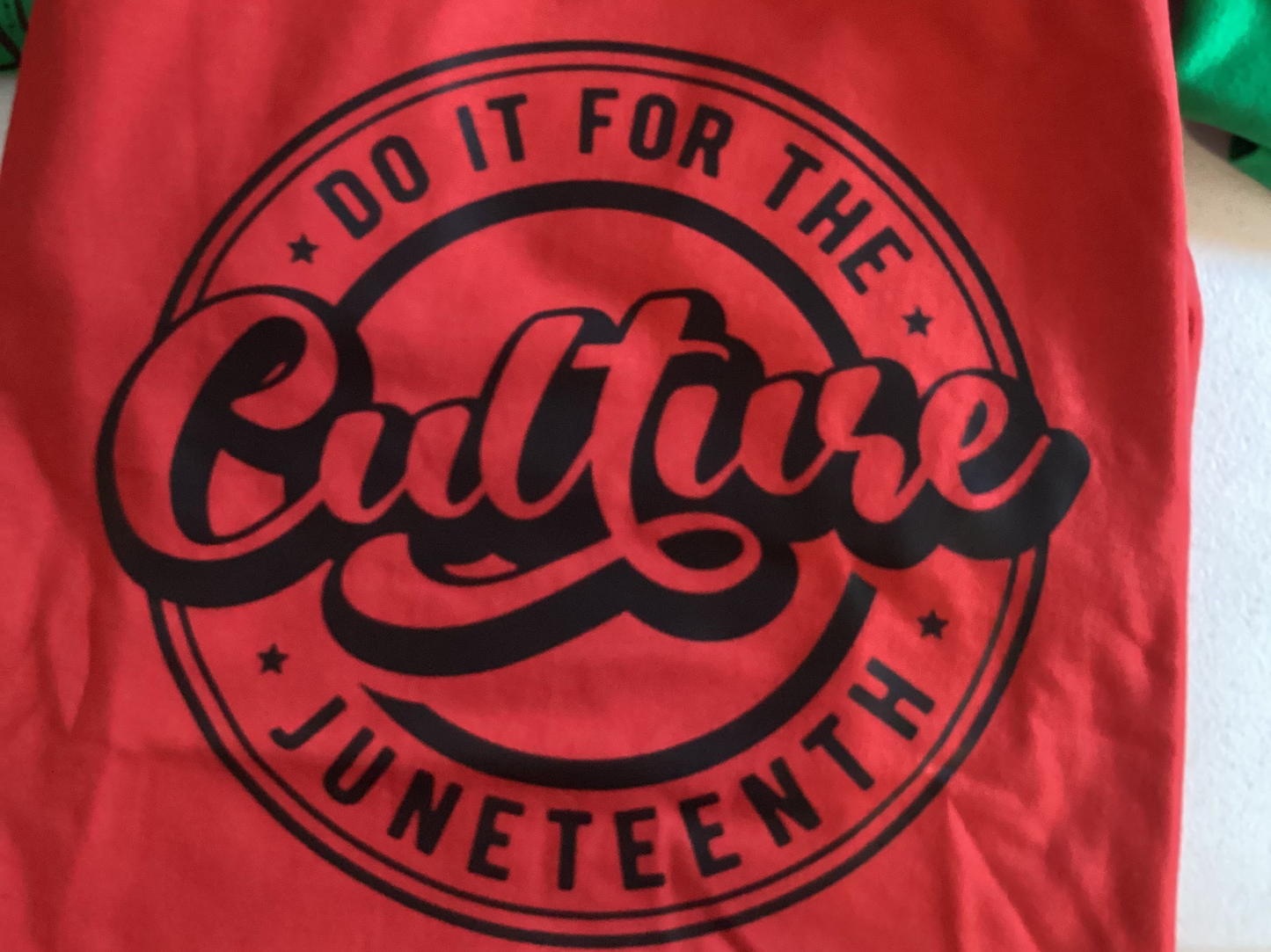Do it for the culture