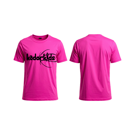 Kadorkids Pink Logo Unisex Tshirt